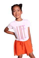 Dixie short wijd oranje rood