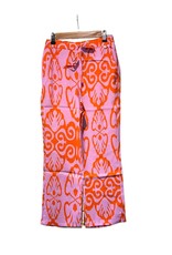 Imperial broek multicolor oranje paars