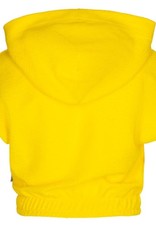 MSGM hoodie sweater kap geel kort mouw