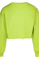 MSGM sweater cropped lime