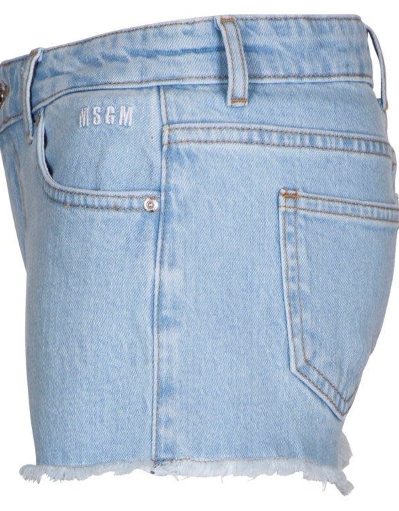 MSGM short stretch licht jeans denim