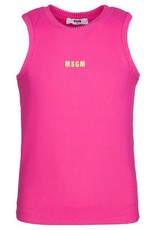 MSGM top ribbed tanktop geel