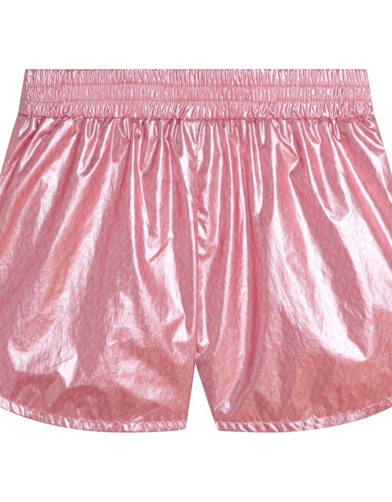 Michael Kors short mettalic roze