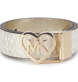 Michael Kors riem omkeerbaar logo goud