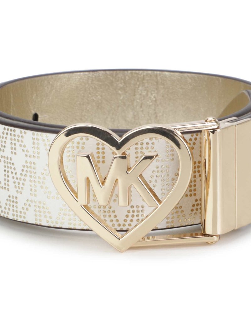 Michael Kors riem omkeerbaar logo goud