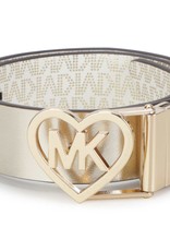 Michael Kors riem omkeerbaar logo goud