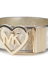 Michael Kors riem omkeerbaar logo goud