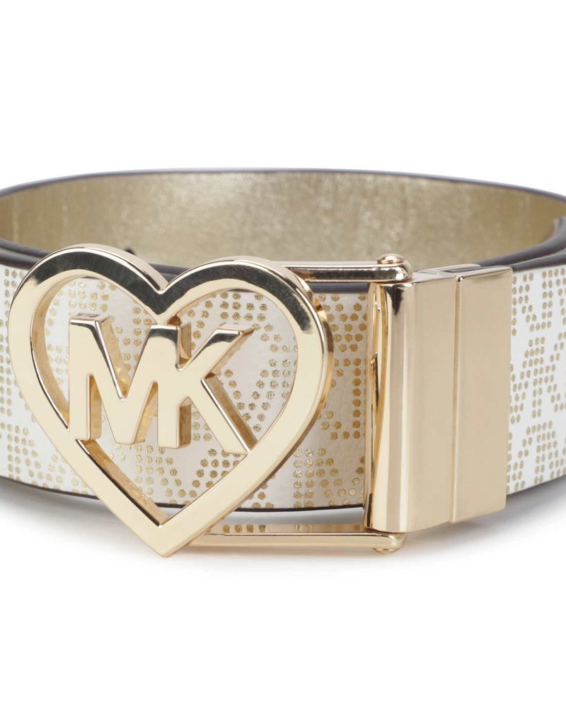 Michael Kors riem omkeerbaar logo goud