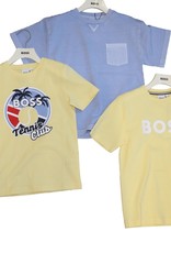 Boss t-shirt lichtblauw borstzakje