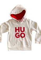 Hugo sweater kap wit logo