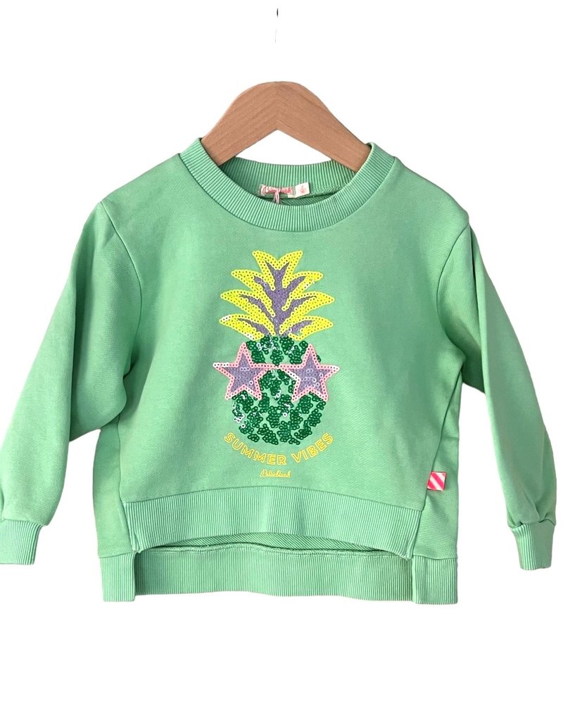 Billieblush sweater groen ananas bril