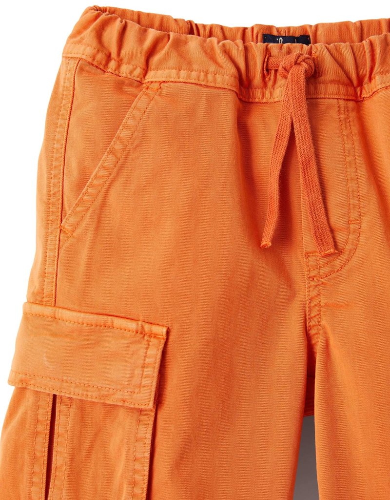 Il Gufo bermuda short zijzakken oranje