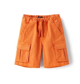 Il Gufo bermuda short zijzakken oranje