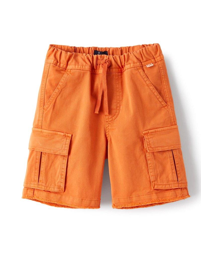 Il Gufo bermuda short zijzakken oranje