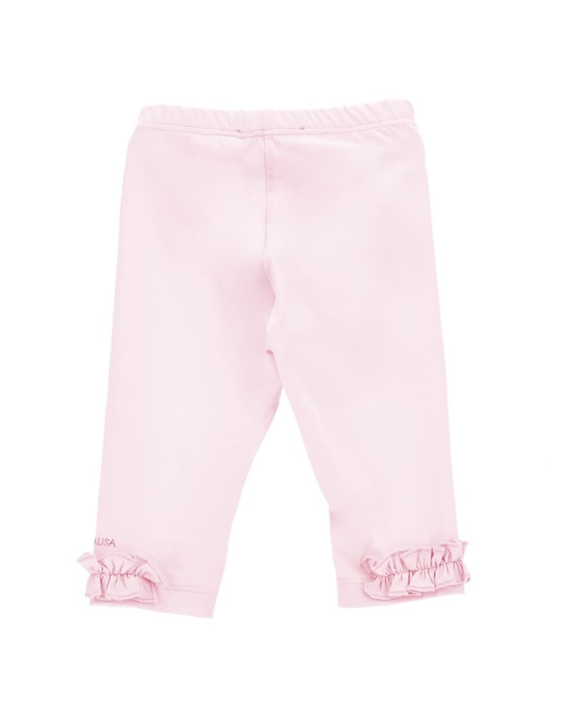 Monnalisa roze legging ruches