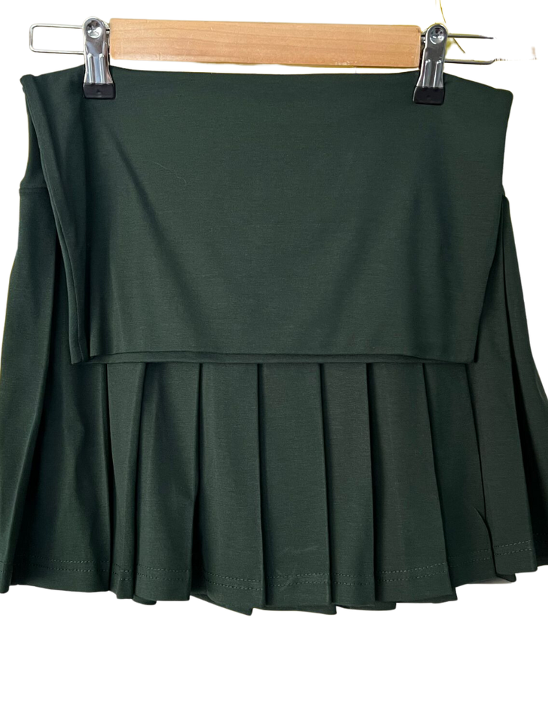 Rok groen St-Bavo schooluniform
