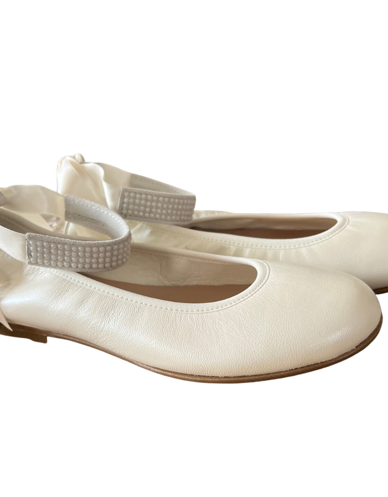 Mimilu ballerina off white lint (afneembaar)