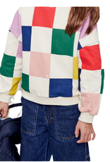 Ao76 sweater multicolor blokken