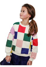 Ao76 sweater multicolor blokken