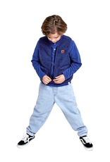 Ao76 broek jeans james wash light op rekker