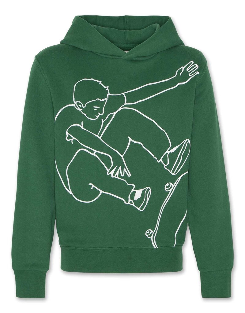 Ao76 hoodie skater hunter groen