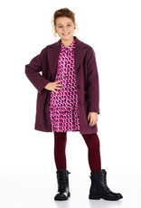 Liu Jo jurk in fuchsia paarse print