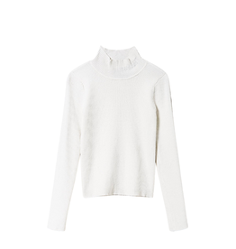 Twinset ecru trui met turtleneck