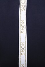 Michael Kors donkerblauwe broek sweat met band met logo