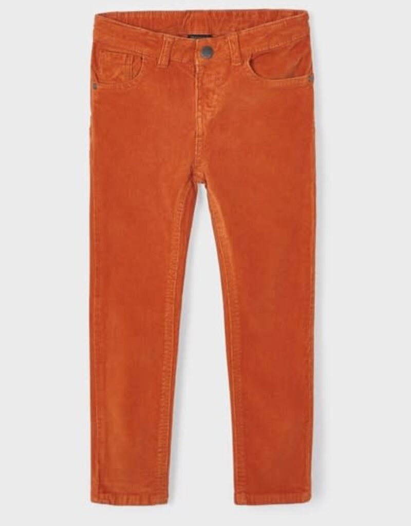 Mayoral oranje corduroy broek