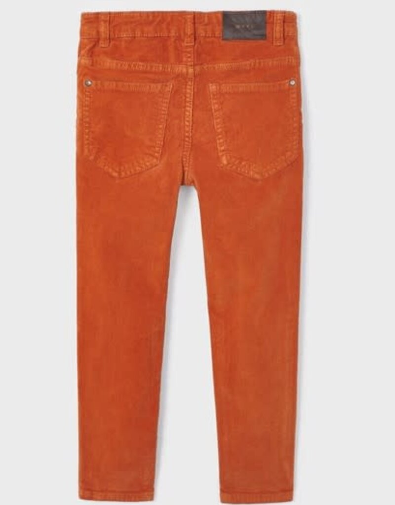 Mayoral oranje corduroy broek