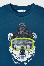 Mayoral kobaltblauw t-shirt met skibril