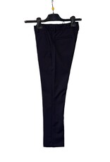 Emie lange midblauwe stretch broek notte