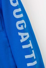 Bugatti kobalt blauwe hoodie joggingsweater