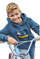 Mayoral midblauwe sweater hoodie