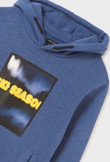 Mayoral midblauwe sweater hoodie