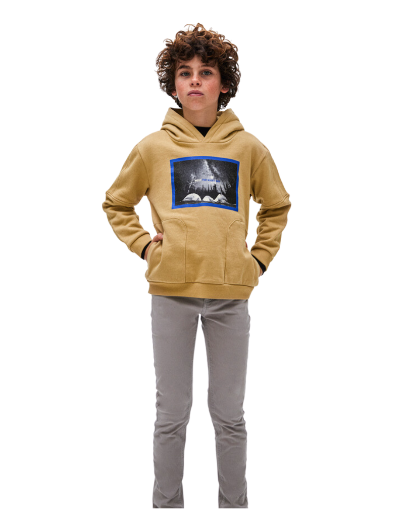 Mayoral camel hoodie steekzakken night sky