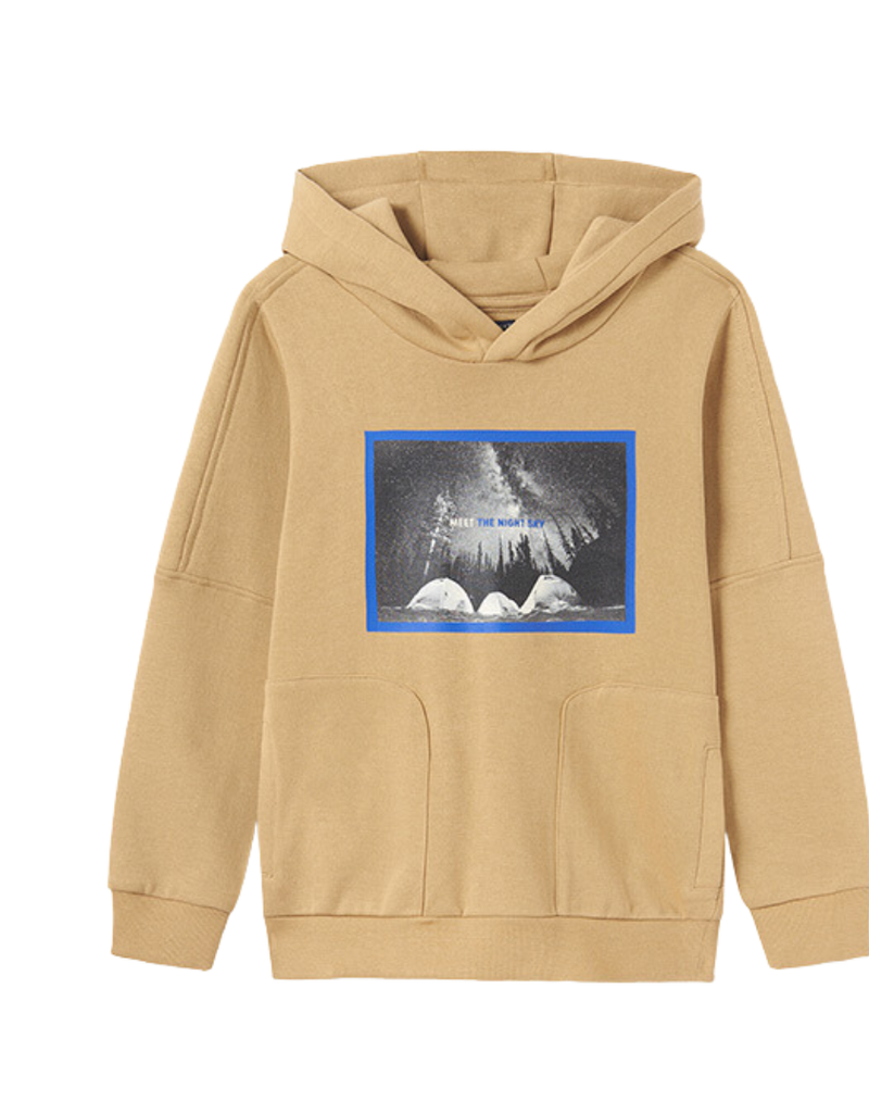 Mayoral camel hoodie steekzakken night sky