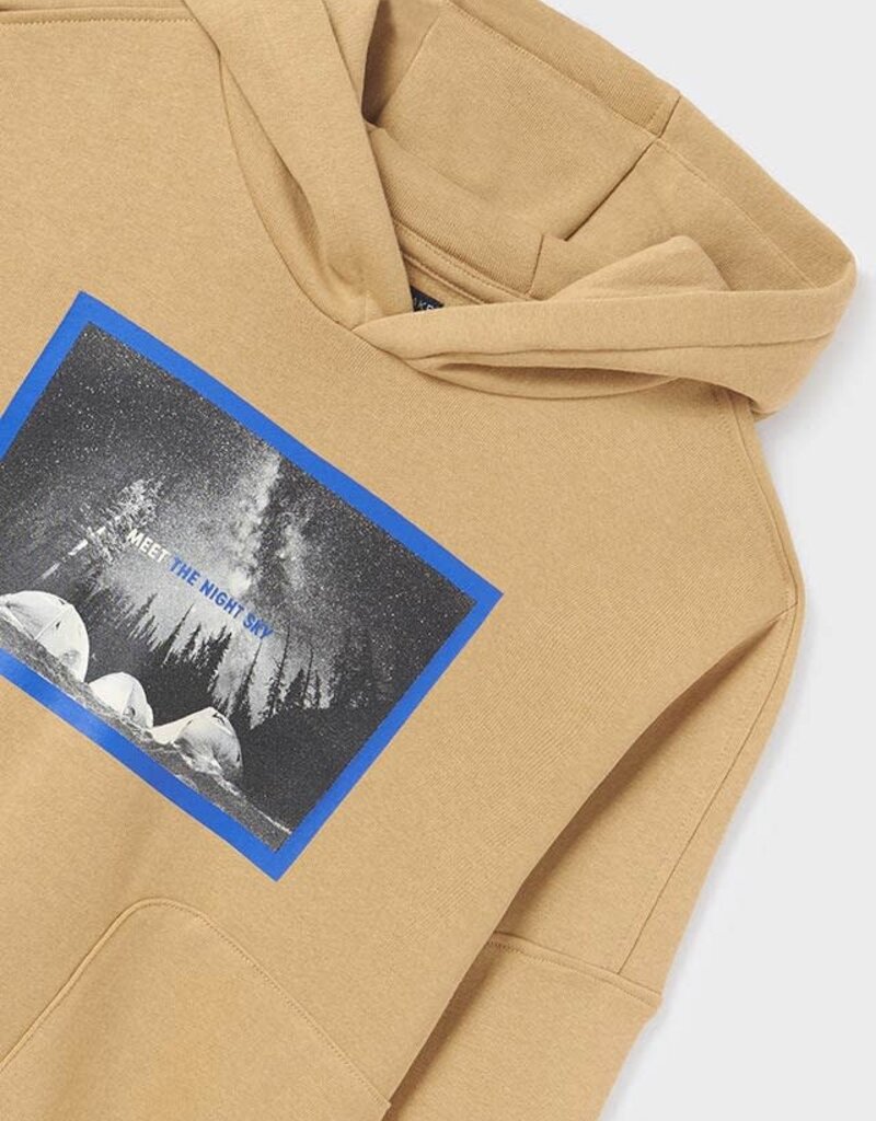 Mayoral camel hoodie steekzakken night sky