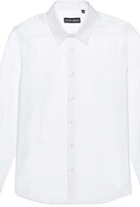 Antony Morato hemd wit fijne structuur jacquard
