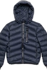 Antony Morato Jas teddy donkerblauw met kap