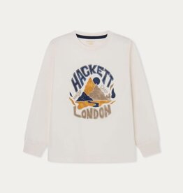 Hackett T-shirt mountain wit