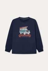 Hackett T-shirt blauw truck