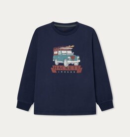 Hackett T-shirt blauw truck