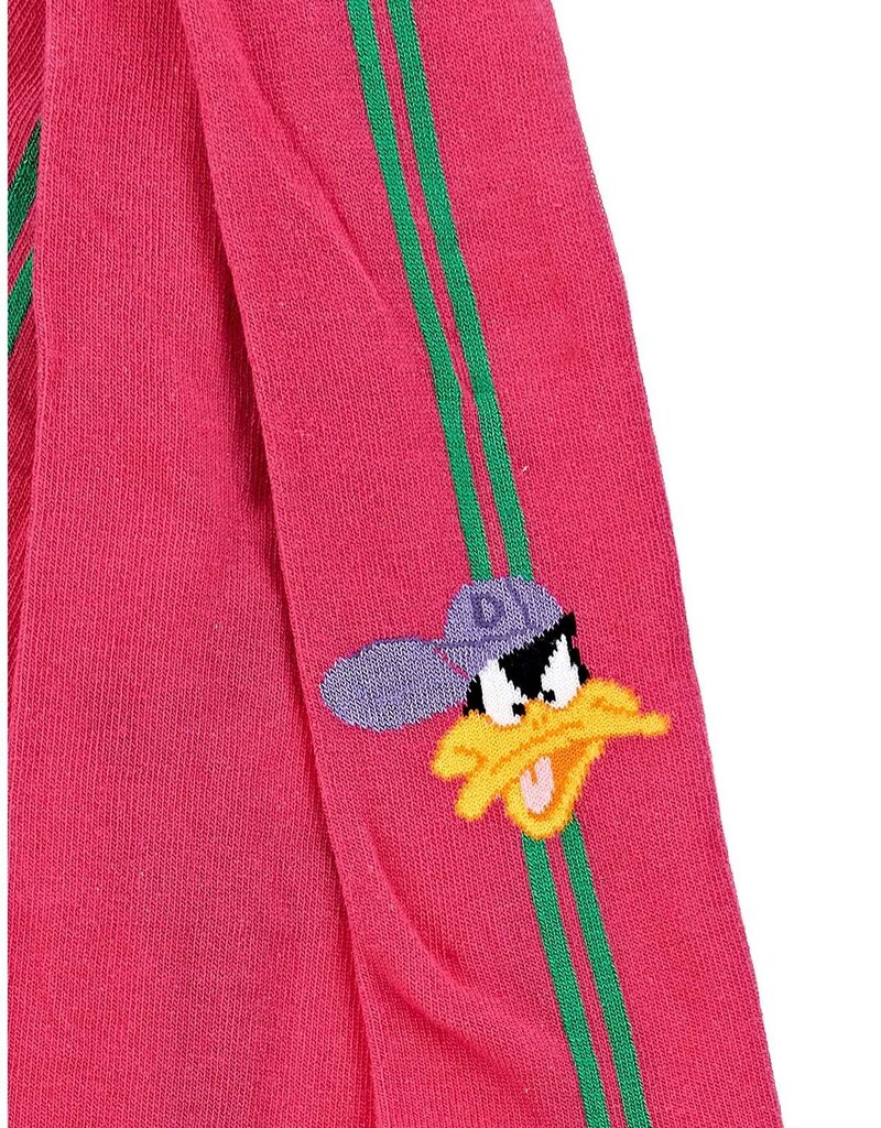 Monnalisa fuchsia collant met daffy duck