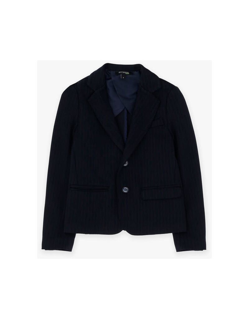 Imperial blazer donkerblauw zeer fijne streep