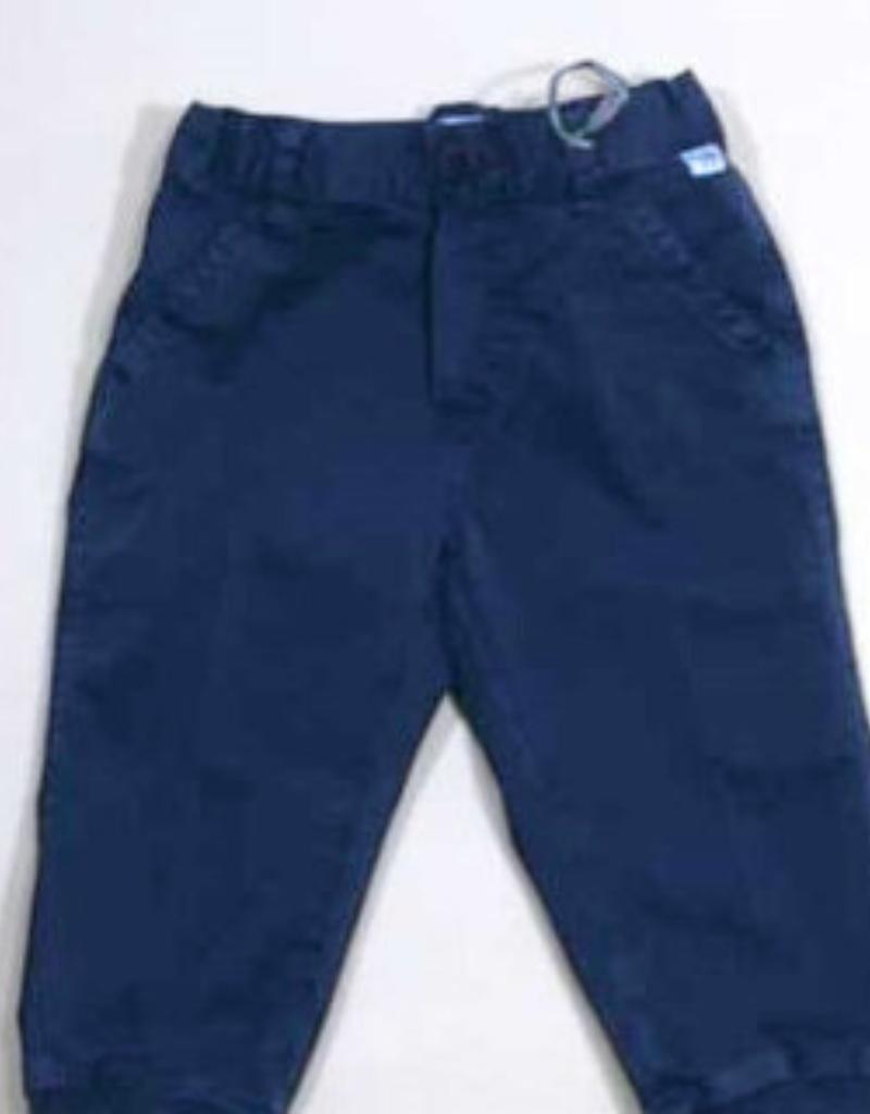 Il Gufo broek lang cobalt blauw elastiek onder