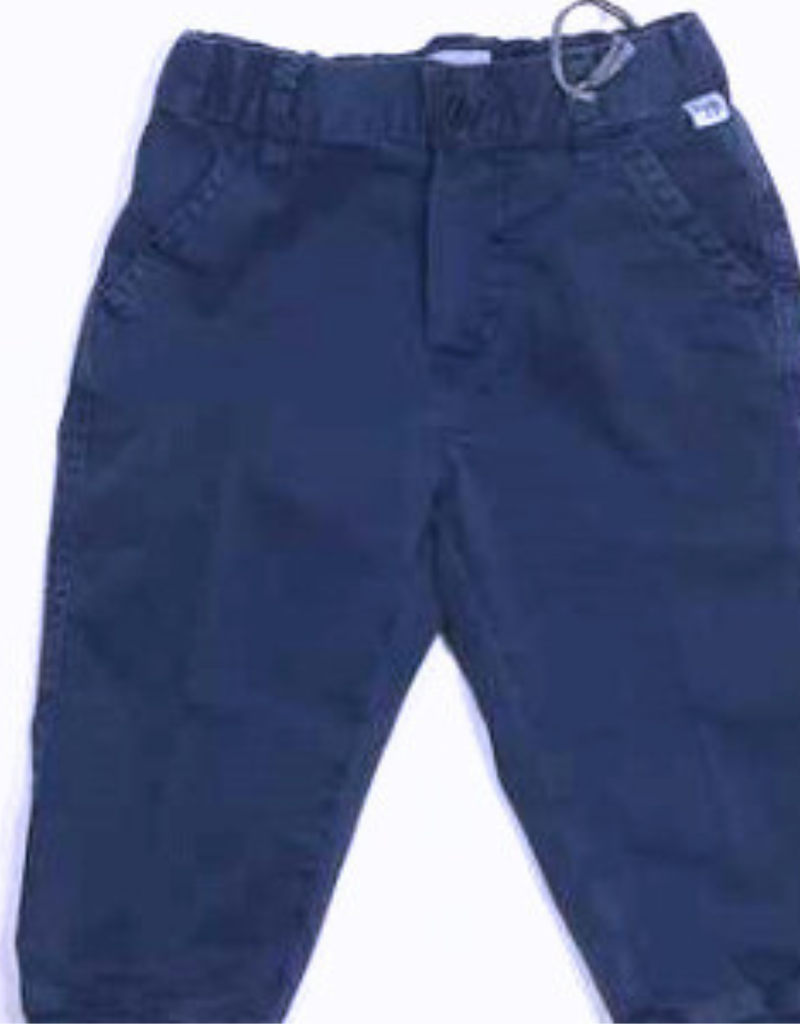 Il Gufo broek lang cobalt blauw elastiek onder