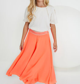 Blue Bay Party broek neon orange Laurie