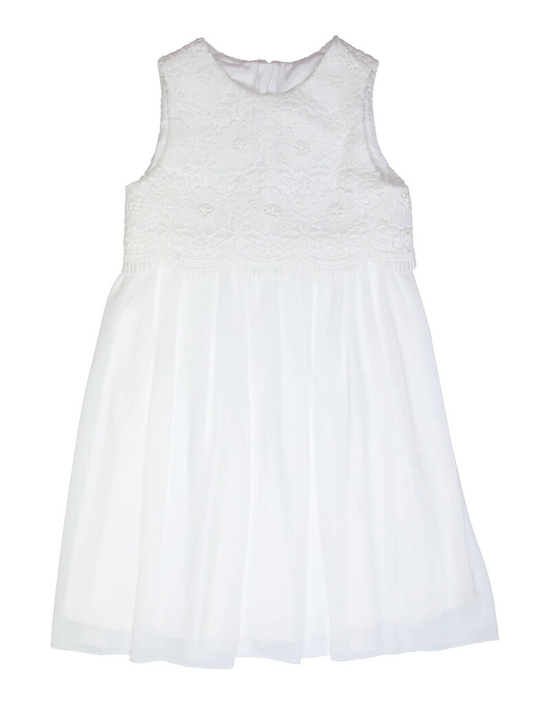 Gymp jurk Sissy off white