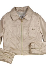 Gymp bomber blazer goud Mylo